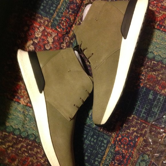 Kenneth Cole NY Men's Life Lite Demi Gray Suede Chukka Boots -11.5M - New in Box - Picture 2 of 11